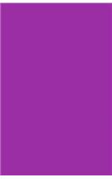 Violet Notebook: Dot Grid Minimalist Book, Dotted Journal to Write In, Blank Cover for Customization