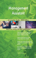Management Assistant A Complete Guide - 2020 Edition