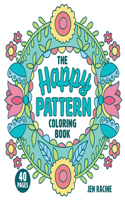 Happy Pattern Coloring Book