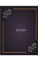 Notebook: Journal Composition Book 100 Lined Pages Notebook to Write in 8.5 X 11 Inches
