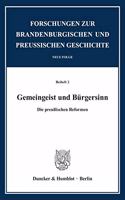Gemeingeist Und Burgersinn