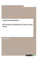 Die Technik der Mediation in Theorie und Praxis