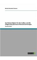 Die Notwendigkeit für den Aufbau und die Pflege eines positiven Unternehmensimages: (German)