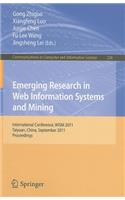 Emerging Research in Web Information Systems and Mining