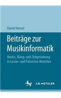 Beiträge Zur Musikinformatik