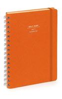 EY120A.16 2016 DAILY DIARY SMALL ORANGE