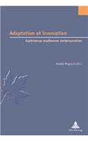 Adaptation Et Innovation