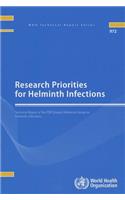 Research Priorities for Helminth Infections