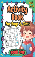 Activity Book For Boys & Girls