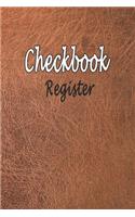 Checkbook Register