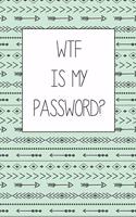 WTF is my Password?: An alphabetized log of website logins