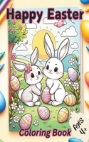 Happy Easter Coloring book for kids