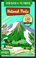 Sticker by Number National Parks (Sticker Emporium)