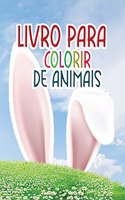 Livro para colorir de animais