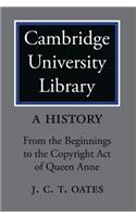 Cambridge University Library 3 Volume Set