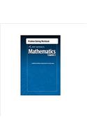 Holt McDougal Mathematics: Problem Solving Workbook Course 2: Problem Solving Workbook Course 2