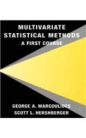 Multivariate Statistical Methods