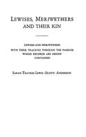 Lewises, Meriwethers and Their Kin