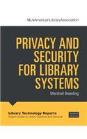 Privacy and Security for Library Systems
