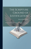 Scripture Ground of Justification