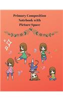 Primary Composition Notebook with Picture Space