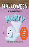 Halloween Activity Book With Marty The Ghost On The Ceiling