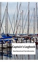 Captain's Logbook Boat Record and Trip Information