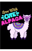 Love with Cute Alpaca