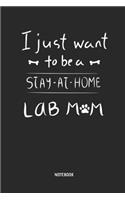 I Just Want to Be a Stay-At-Home Lab Mom Notebook