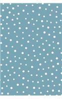 Trendy Polka Dots Design Notebook