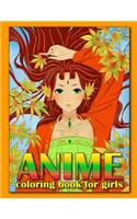 Anime Coloring Book for Girls