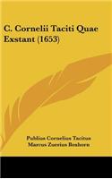 C. Cornelii Taciti Quae Exstant (1653)