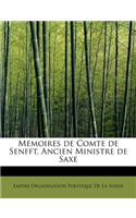 Memoires de Comte de Senfft, Ancien Ministre de Saxe