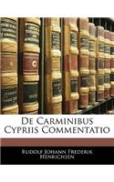 de Carminibus Cypriis Commentatio