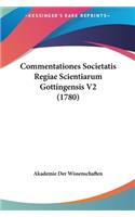 Commentationes Societatis Regiae Scientiarum Gottingensis V2 (1780)