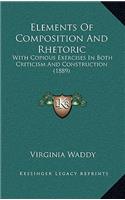 Elements of Composition and Rhetoric