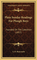 Plain Sunday Readings For Plough Boys