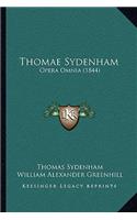 Thomae Sydenham: Opera Omnia (1844)