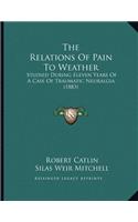 Relations Of Pain To Weather
