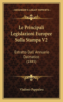 Principali Legislazioni Europee Sulla Stampa V2