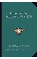 Historia De Belgrano V1 (1859)
