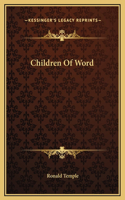 Children Of Word: (English)