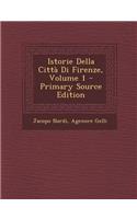 Istorie Della Citta Di Firenze, Volume 1