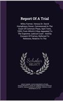 Report Of A Trial