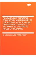Common-Law Pleading