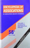 Encyclopedia of Associations: National Organizations of the U.S.: Geographic Executive Indexes