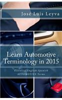 Learn Automotive Terminology in 2015