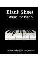 Blank Sheet Music For Piano