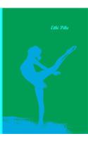 Ethi Pike - Notebook / Extended Lines / Green Blue Dancer