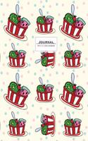 Journal (Diary, Notebook): 8.5 X 11, Lined. Cute Dessert. Soft Cover